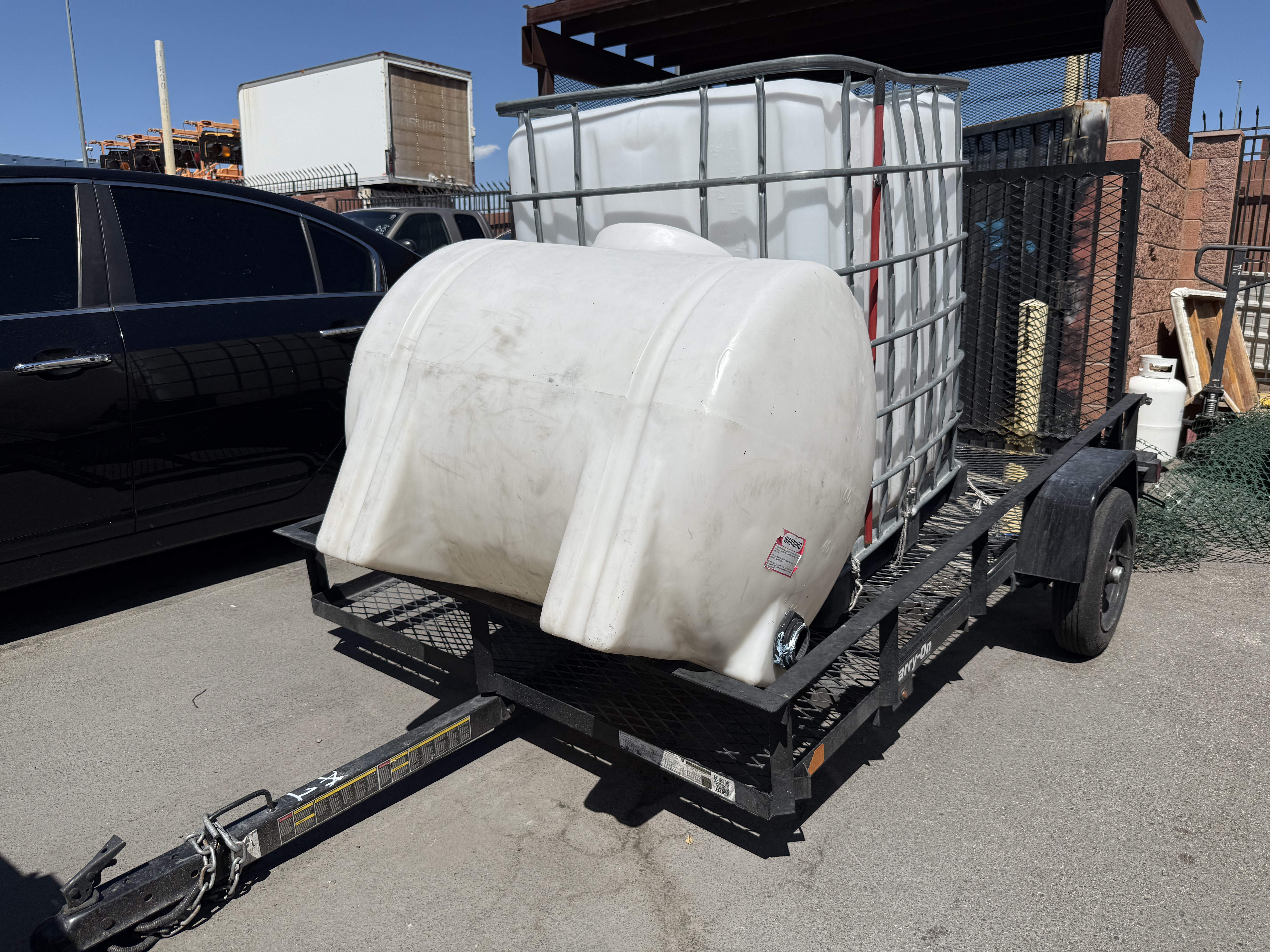 PUBLIC AUCTION 9/12/2025: Trailer & Water Tanks